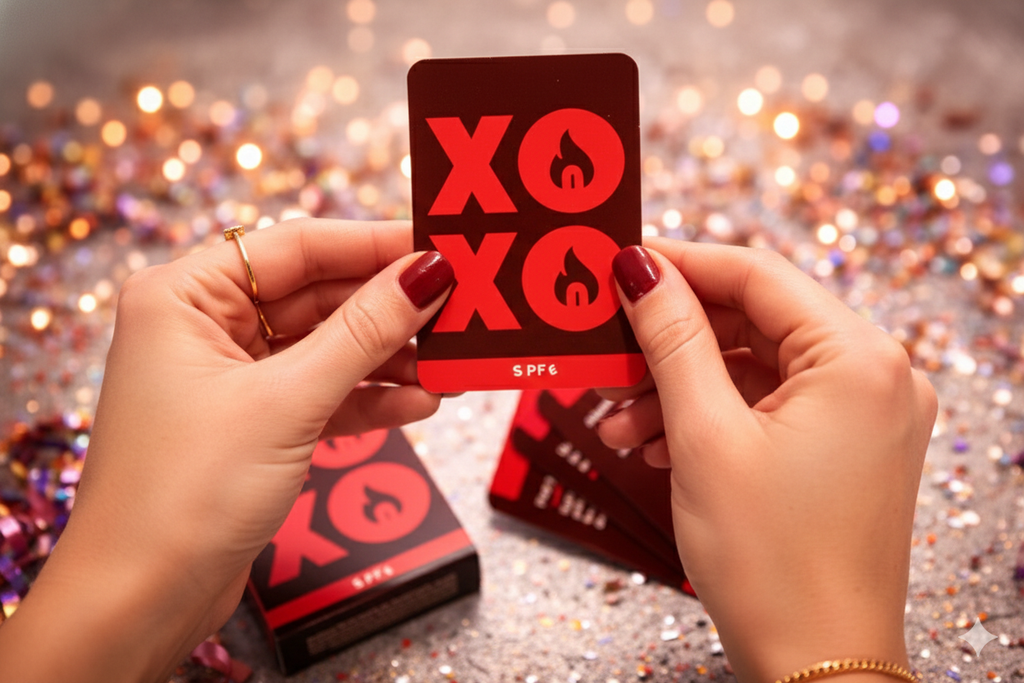 XOXO Couple Card Chaos